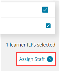 Assign staff button