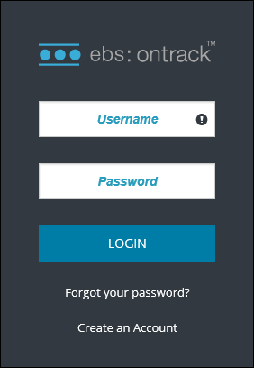 Login section