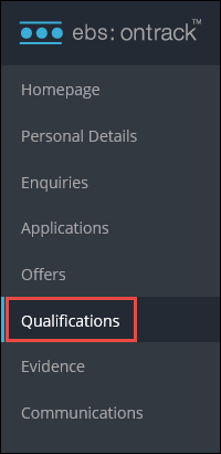 Qualifications option