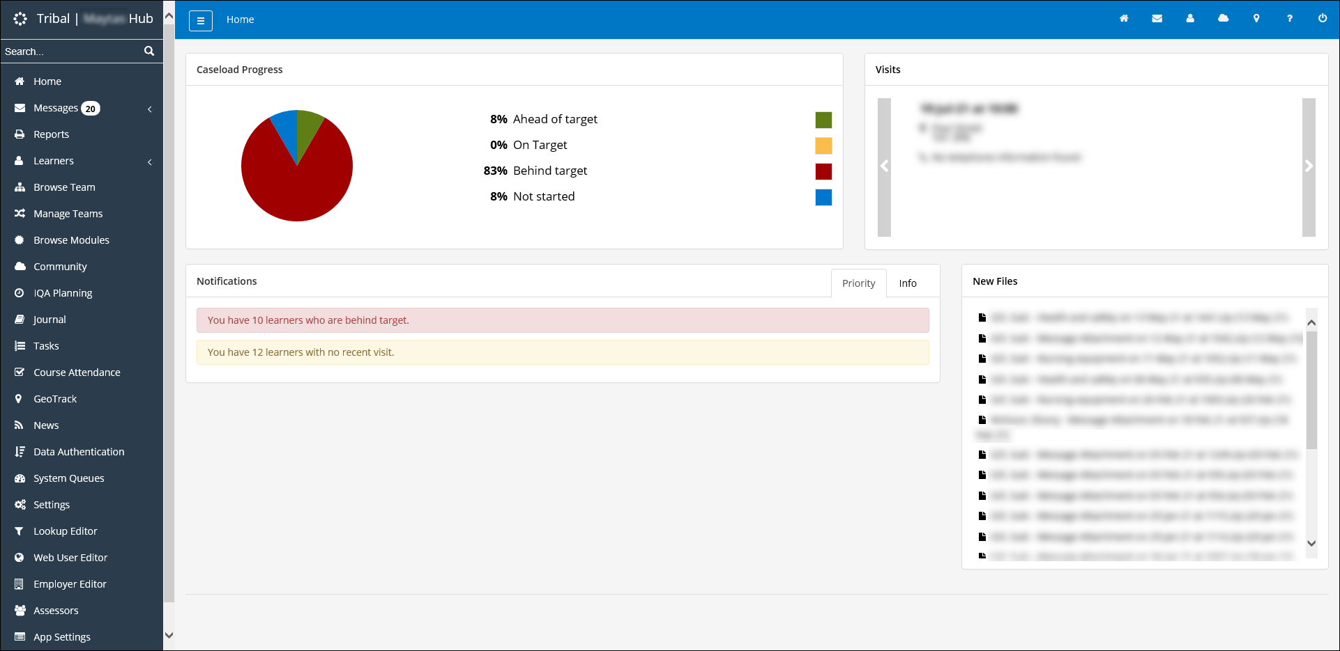 ontrack WBL as an administrator